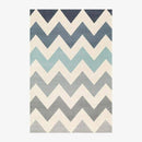 Tapis rectangle aux motifs géométriques modernes style Keecy