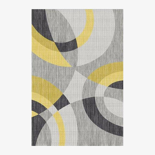 Tapis rectangle moderne style géométrique Wilson D