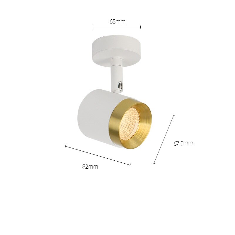 Spot design LED projecteur ajustable Hevea - vue 8 sur 8