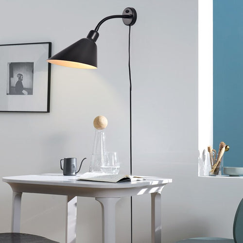 Applique murale moderne avec abat-jour conique Rotob