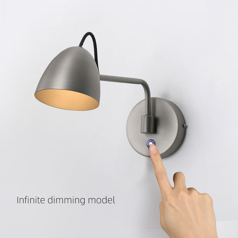 Applique murale moderne LED chromé Relato - vue 6 sur 7