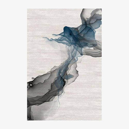 Tapis rectangle design au style abstrait Oxavo H