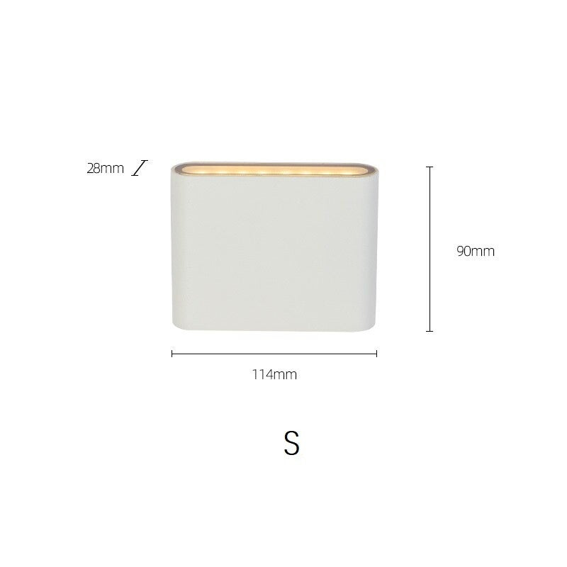 Applique murale moderne LED rectangulaire Thais - vue 6 sur 7