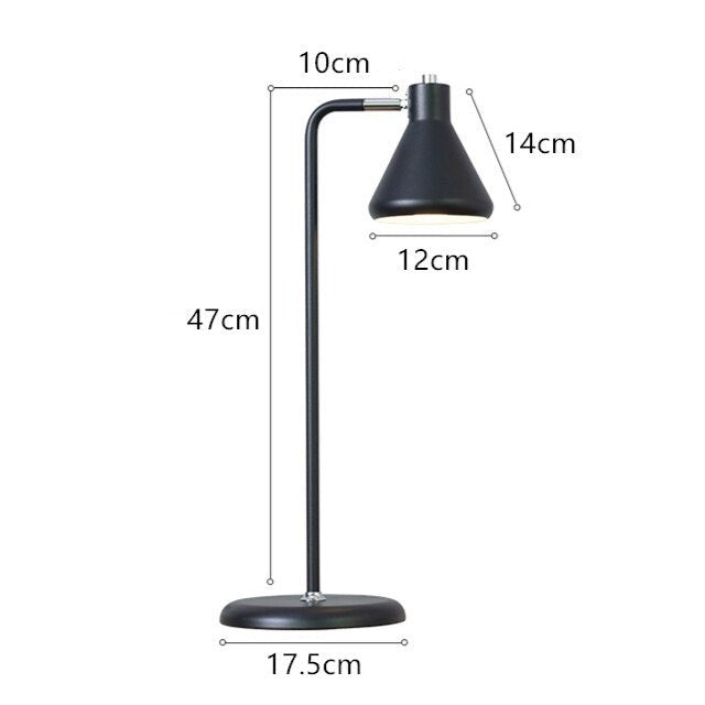 Lampe de bureau moderne métallique Horbe - vue 7 sur 7