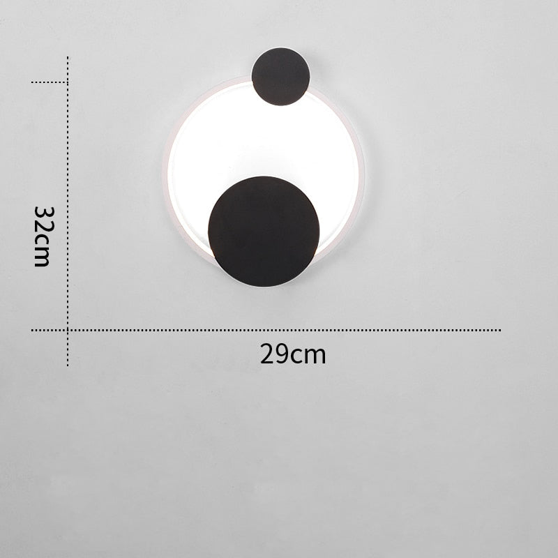 Applique murale moderne LED arrondie Scone - vue 8 sur 8
