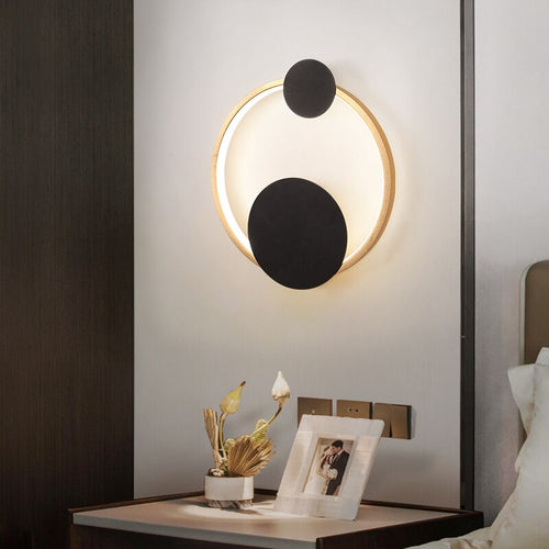 Applique murale moderne LED arrondie Scone