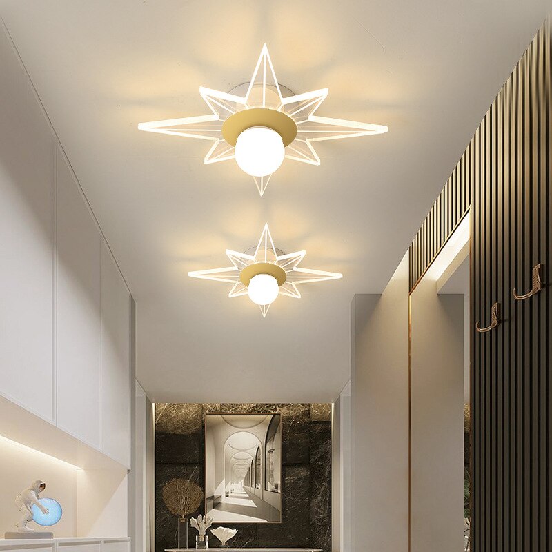 Plafonnier moderne LED en forme d'étoile Majesty - vue 4 sur 6