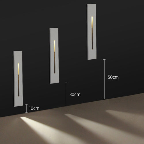 Applique murale LED imperméable Lorga (intérieur ou extérieur)