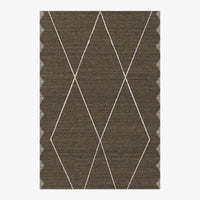 Tapis rectangle aux formes géométriques style Piquio I