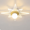 Plafonnier moderne LED en forme d'étoile Majesty