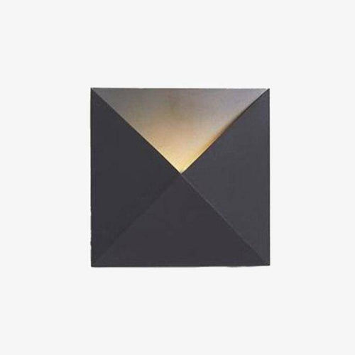 Applique murale design moderne carré et triangle Aisle