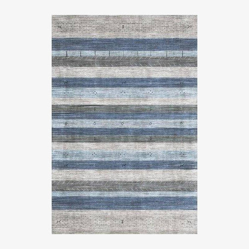 Tapis rectangle aux formes géométriques style Piquio Q