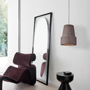 Suspension moderne avec abat-jour style pierre Kery