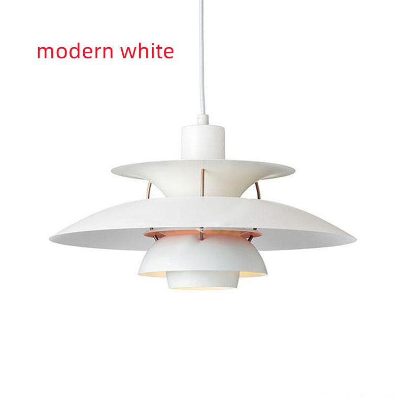 Suspension industrielle LED colorée en métal Barnaby - vue 20 sur 21