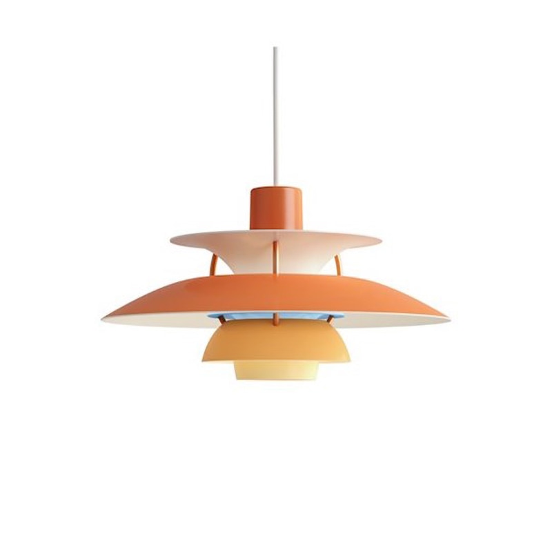 Suspension industrielle LED colorée en métal Barnaby - vue 7 sur 21