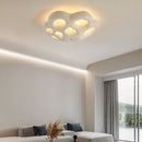 Plafonnier design LED ajouré en fleur Jolia