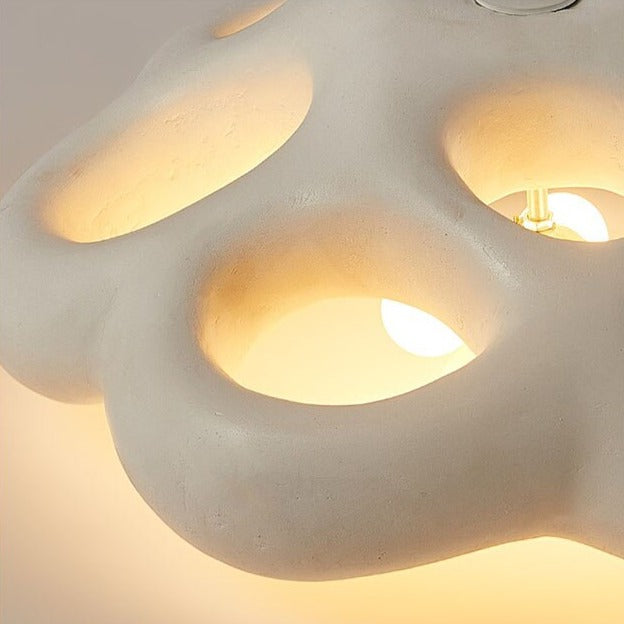 Plafonnier design LED ajouré en fleur Jolia - vue 6 sur 6
