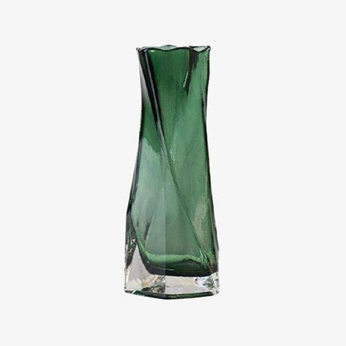 Vase en verre design au style géométrique Urna