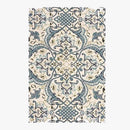 Tapis persan rectangle au style dirouz I