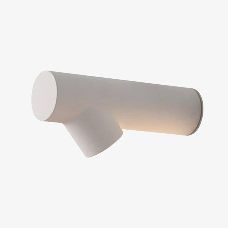 Applique murale design LED cylindrique en métal Zion
