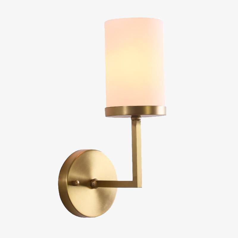 Applique murale design LED en métal doré style Luxury