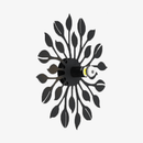 Applique murale design LED en métal style Sun Creative
