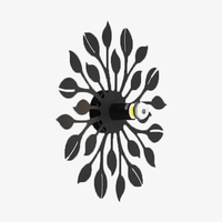 Applique murale design LED en métal style Sun Creative