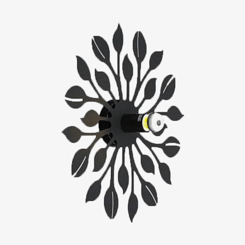 Applique murale design LED en métal style Sun Creative