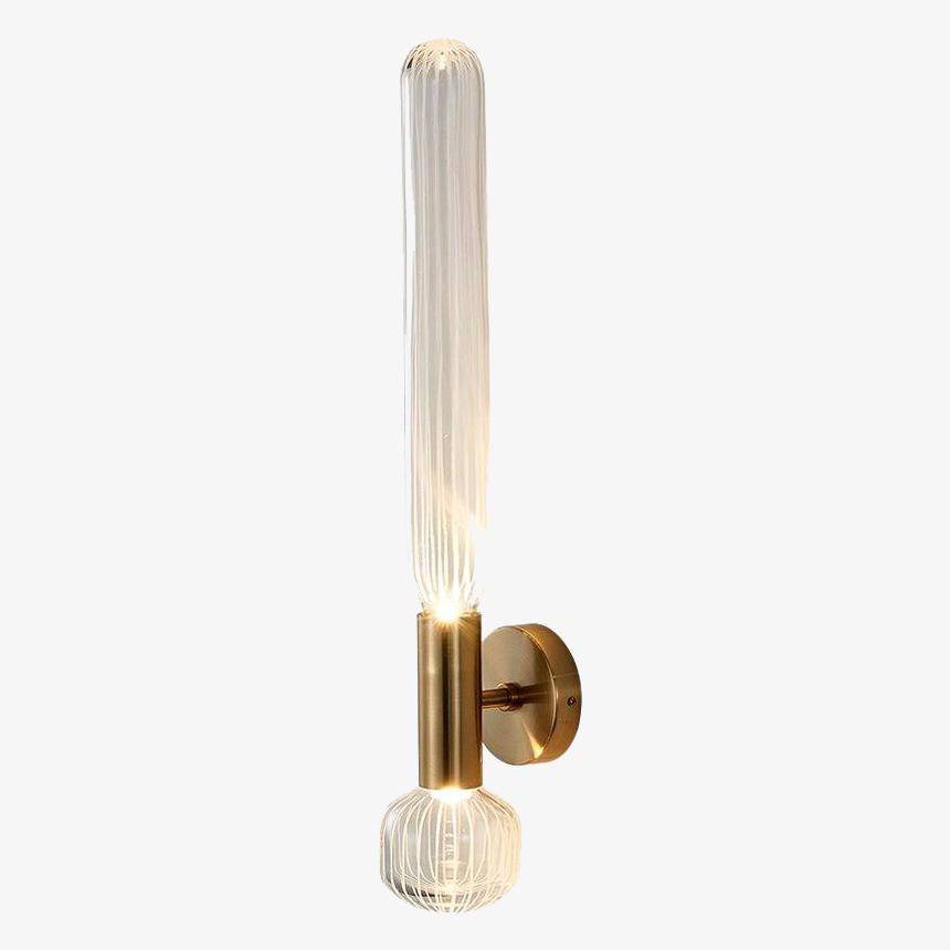 Applique murale design LED en verre allongé Luxury - vue 2 sur 5