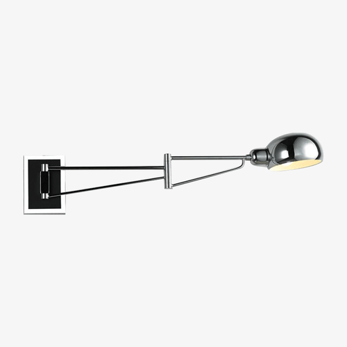 Applique murale LED chromé ajustable Sconce