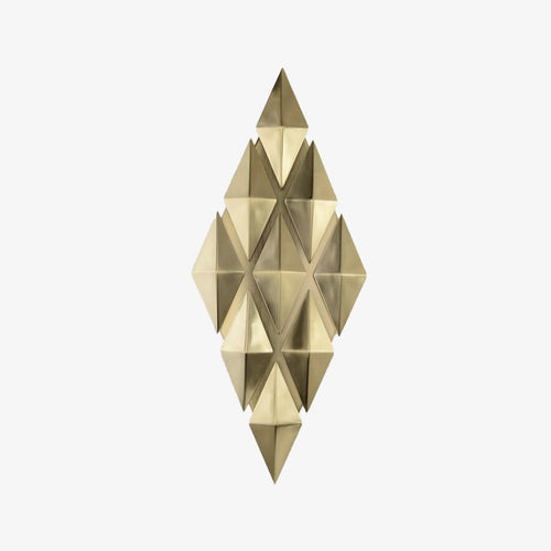 Applique murale moderne en forme de losange Dyamantina