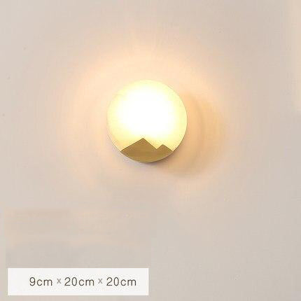 Applique murale moderne en forme de rond luxe Tamira - vue 5 sur 4