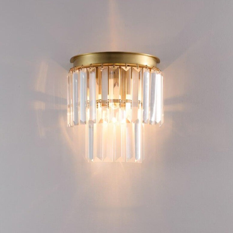 Applique murale moderne LED en cristal Kleon