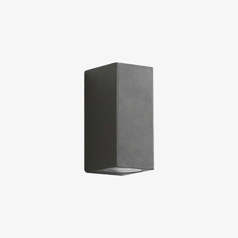 Applique murale moderne LED en cube noir Deco - vue 2 sur 8