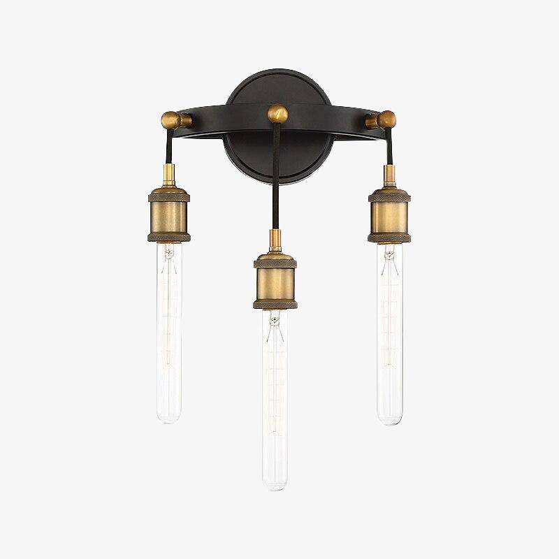 Applique murale retro LED en métal style Japon - vue 5 sur 7
