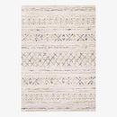 Tapis rectangle beige style scandinave