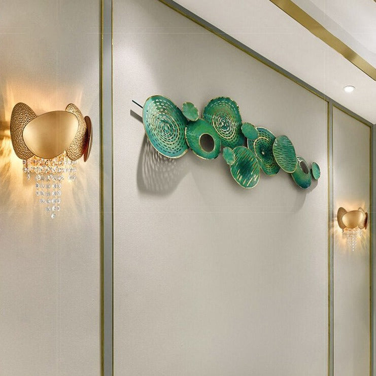 Applique murale moderne LED avec goutes en cristal Vega - vue 3 sur 10
