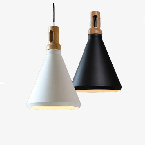 Suspension en bois et aluminium Retro