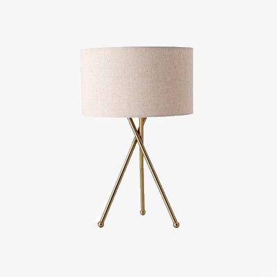 Lampadaire moderne LED tripod avec abat-jour cylindrique