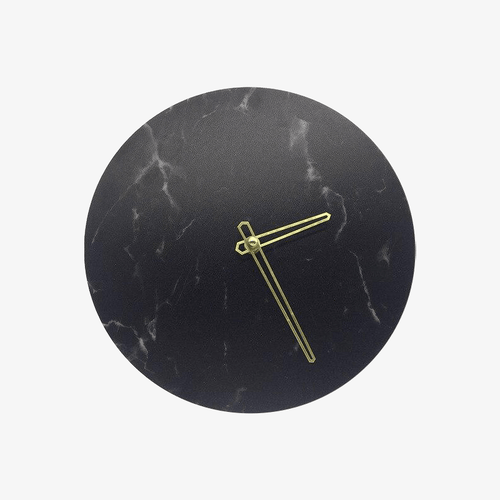 Horloge murale design ronde fumé 28cm