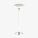 Lampadaire chromé design moderne Hotel