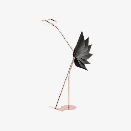 Lampadaire design LED en forme d'autruche Créative