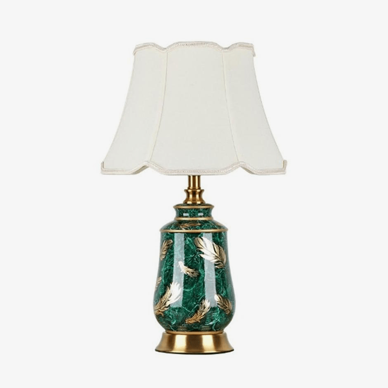 Lampe de chevet LED en céramique style japonais Dohia B - vue 3 sur 2