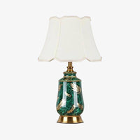 Lampe de chevet LED en céramique style japonais Dohia B