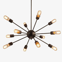 Lustre design boule et bras métal Teto