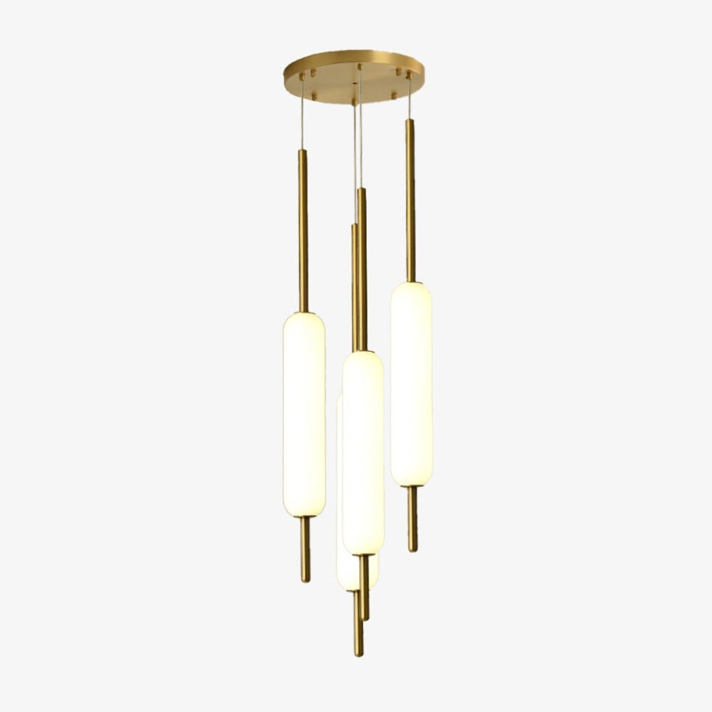 Lustre moderne avec plusieurs lumières suspendues Ritta