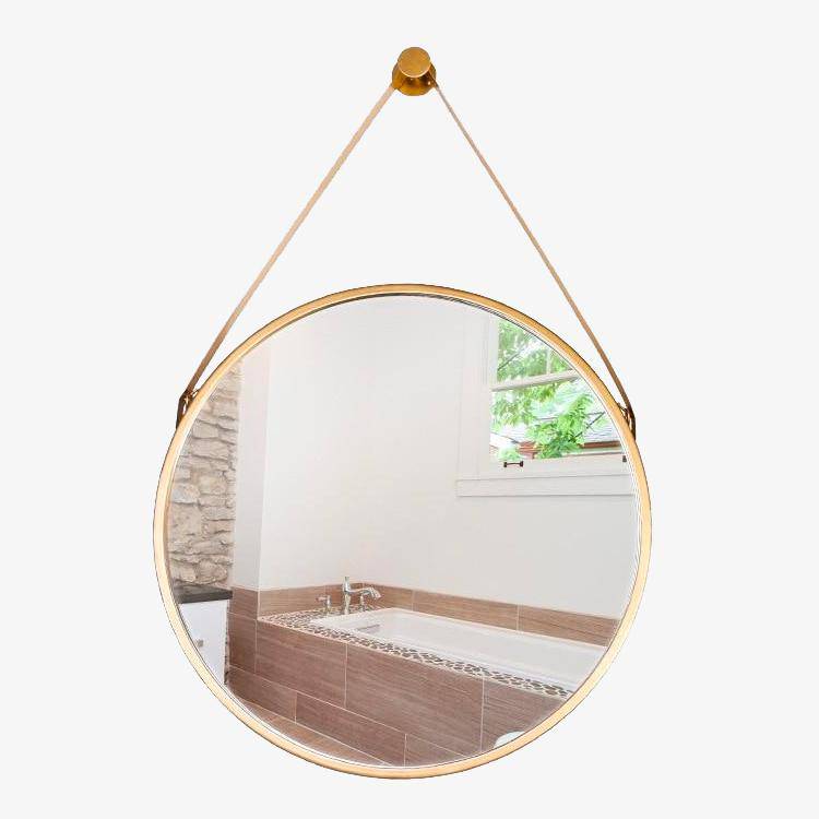 Miroir mural décoratif rond suspendu Personality - vue 4 sur 5