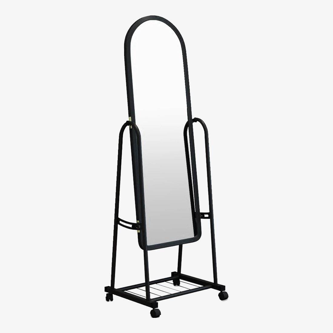 Miroir sur pied avec roulette Dressing - vue 2 sur 7