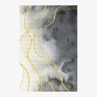 Tapis rectangle design au style abstrait Oxavo O