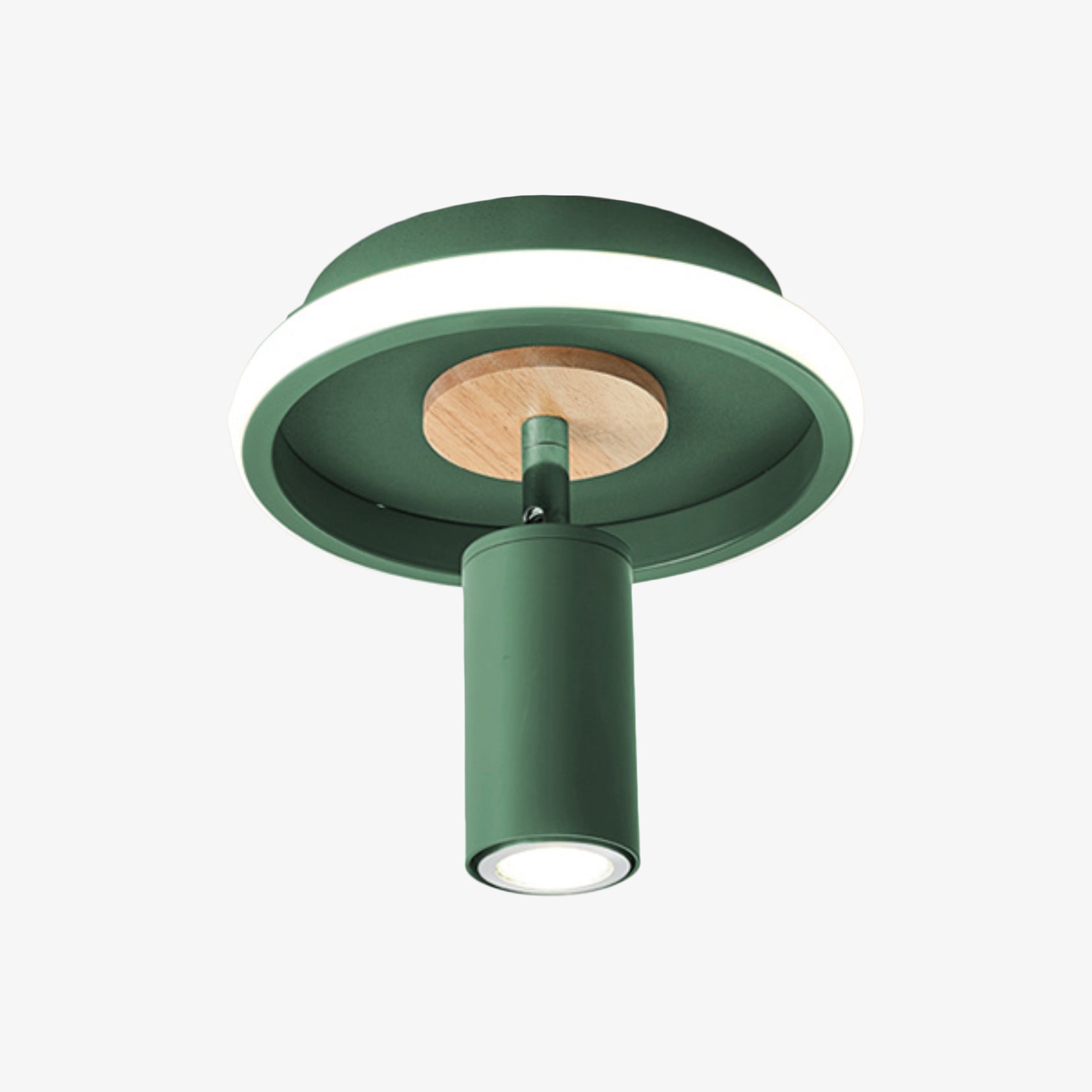 Plafonnier design avec des formes originales en métal Basil